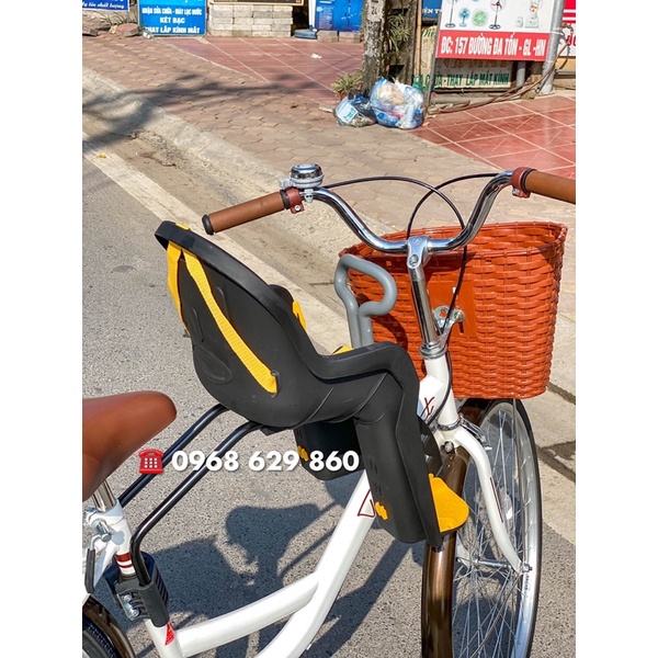Combo Xe đạp Thống Nhất + ghế trước Bikemate BG6