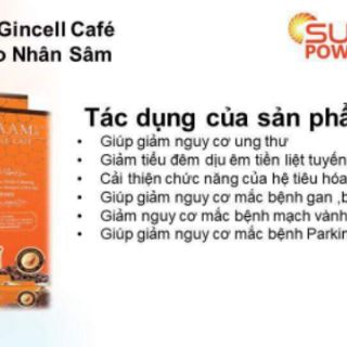 Cà phê nhân sâm tế bào gốc