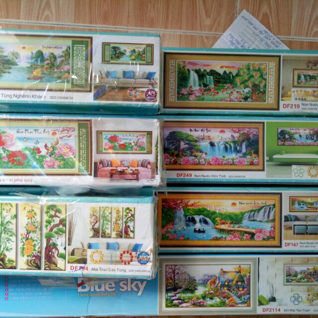 Tranh đính đá cao cấp Hàn Quốc