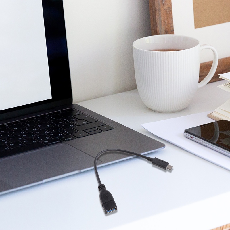 Cáp Sạc Chuyển Đổi Cổng Type C Sang Cổng Usb 3.0 Dài 20cm 5Gbps Chuyên Dụng