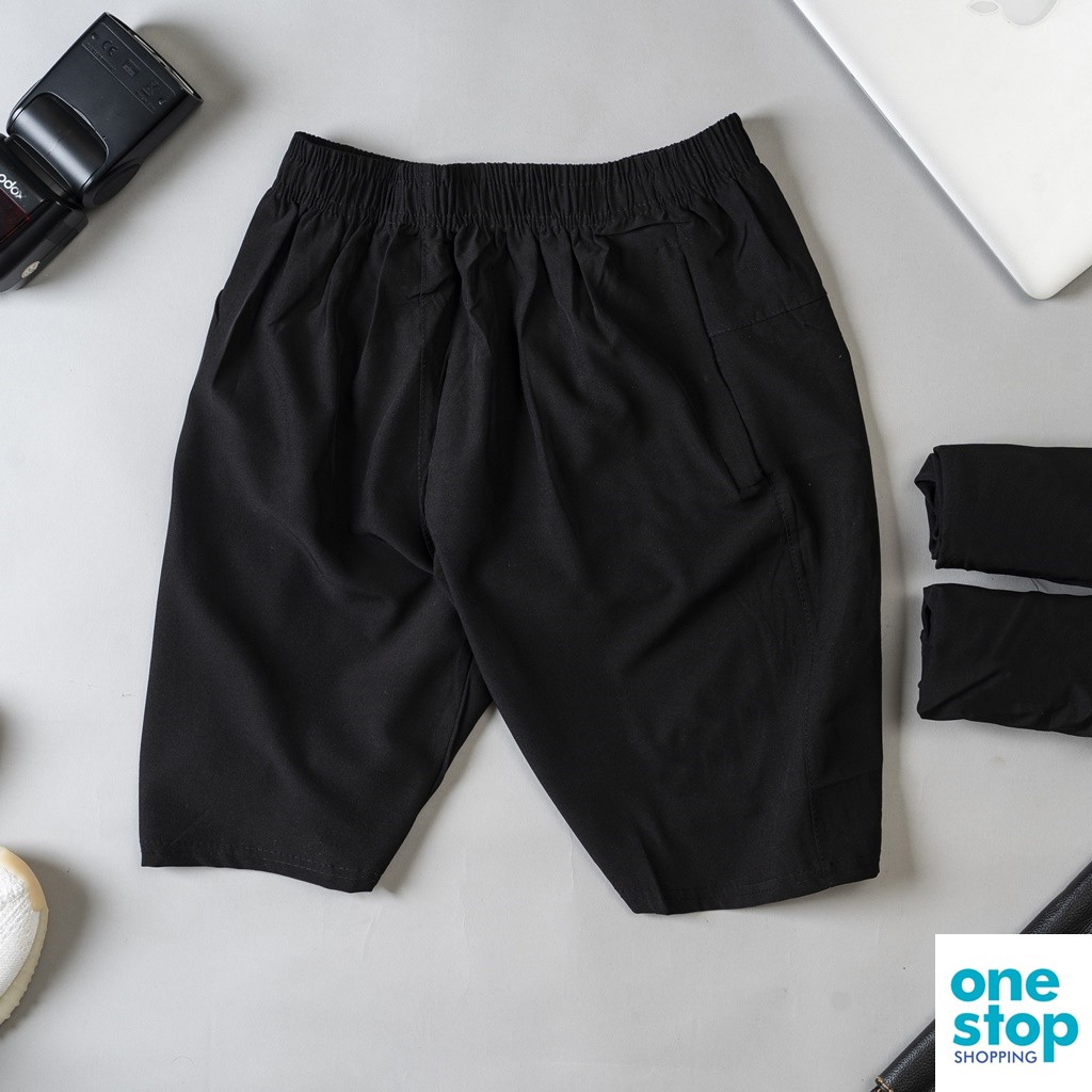 Quần đùi nam thể thao mặc nhà vải dù mềm mịn mát, phom 40-80kg Oneshop | BigBuy360 - bigbuy360.vn