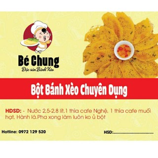 bột bánh xèo chuyên dụng túi 5kg.