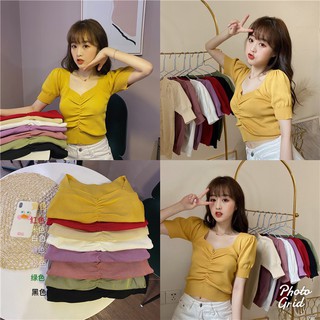 ÁO LEN MONGTOGHI TAY BỒNG KIỂU HÀN QUỐC NỮ CỰC XINH AL806