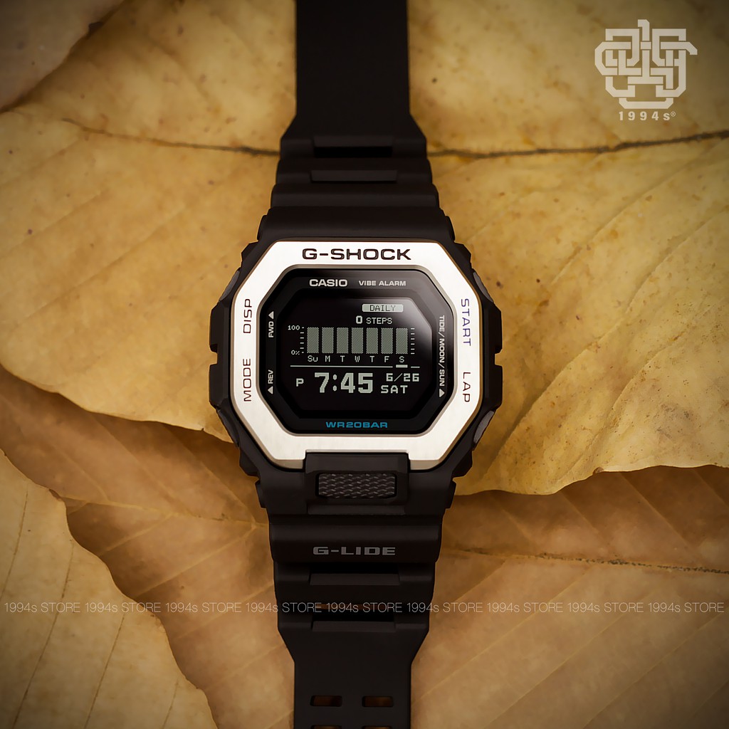 Đồng hồ nam Casio G-SHOCK GBX-100 / GBX-100-1 chống va đập, kết nối Bluetooth chính hãng