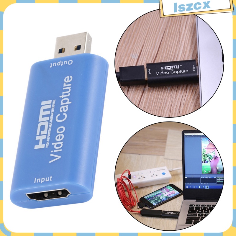 [giá giới hạn] USB Video Capture Card, 1080FHD Recording, USB Output,HDMI Input, 3840X2150@60HZ Input,Video Recording,Easy Operation, No Driver Needed | BigBuy360 - bigbuy360.vn