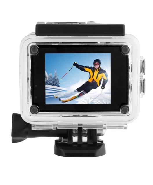 Camera sport 4k ultra HD DV. Water resistant 30m.