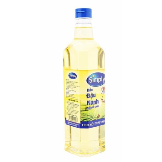 Dầu Ăn Đậu Nành Simply 1L