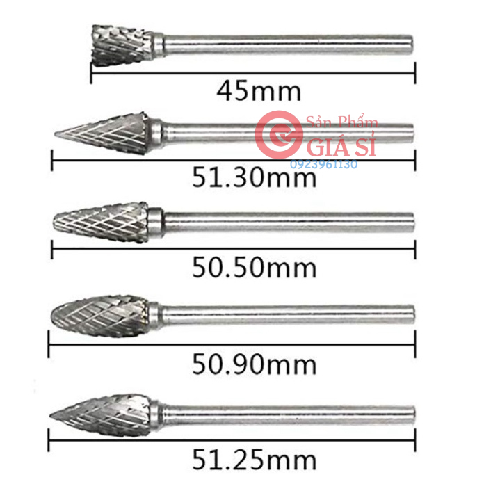 Mũi mài kim loại tổng hợp mũi mài khắc cốt 3mm - mũi chạm khắc ❤️freeship❤️