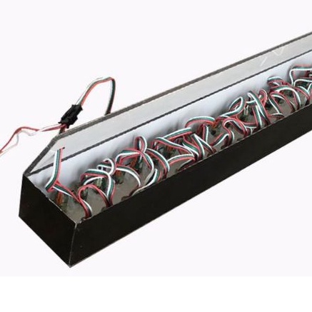 Hộp Alu Cho Mạch Nhạc 48 Led Full 1903 hộp để gắn led full trang trí bàn làm việc - ShopLinhKienM2M