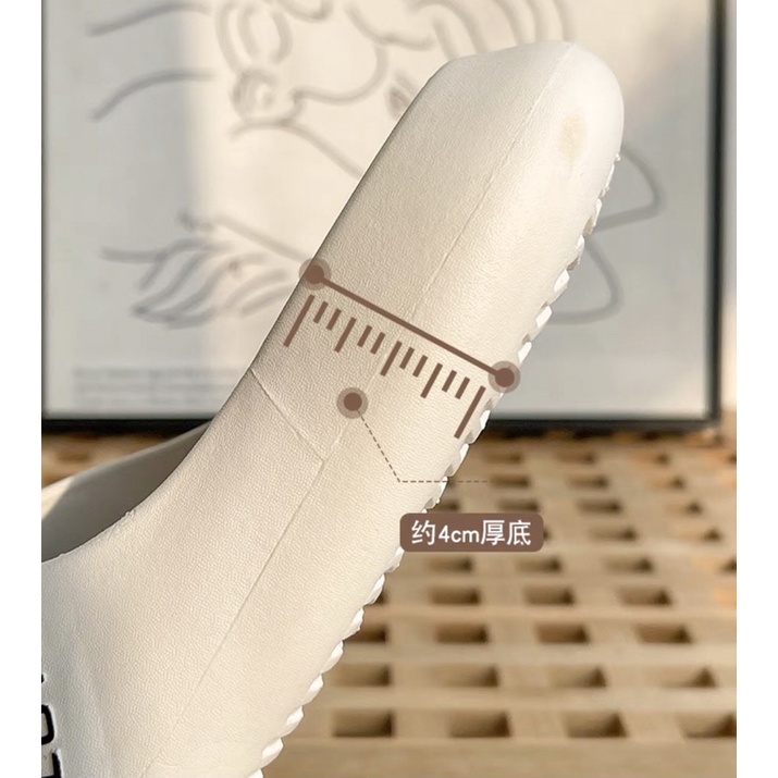 Dép bánh mì nữ đúc liền khối Dép thời trang nam nữ Dép unisex dép dúc cao su non lót mút cực êm