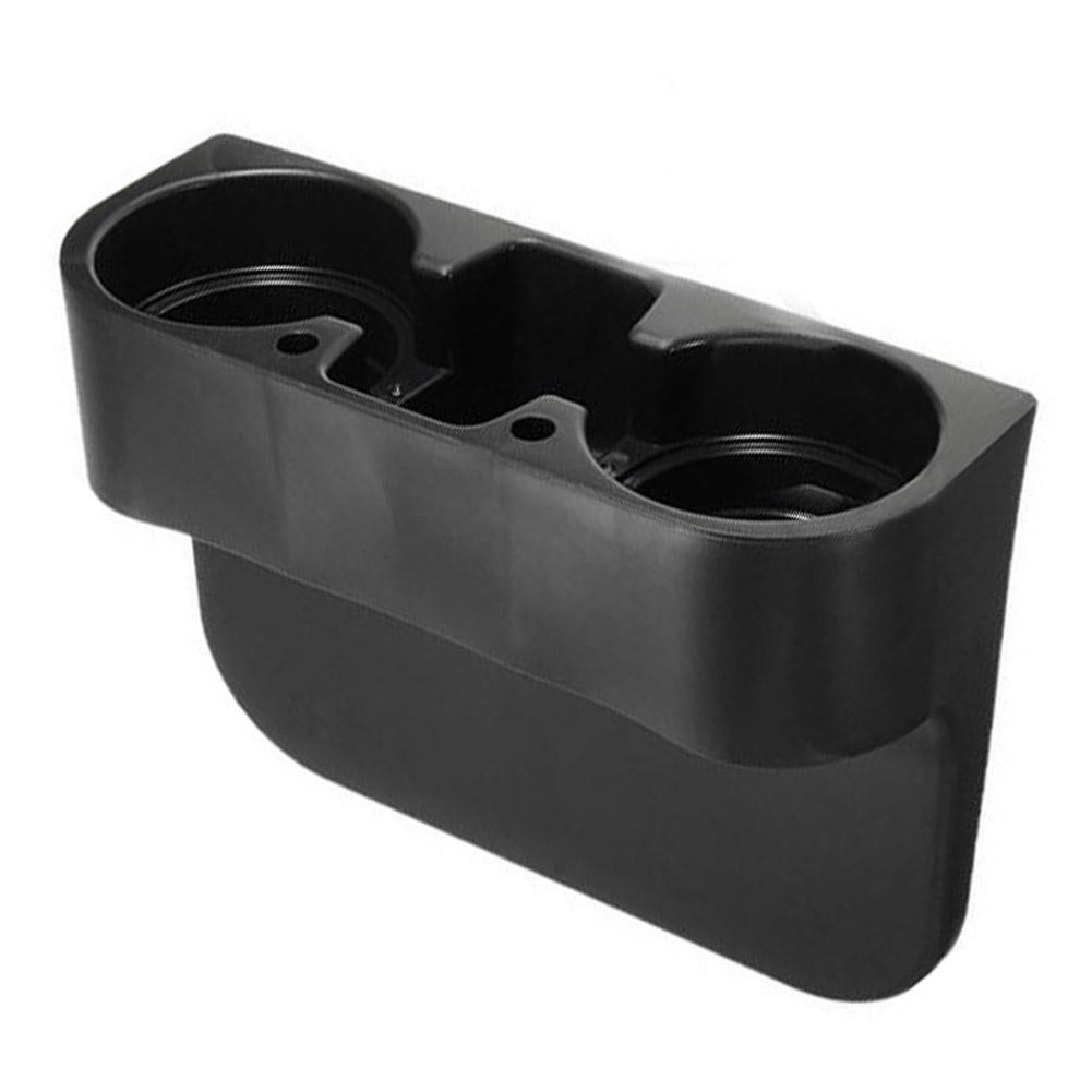Khay đựng ly nước 2 ngăn tiện dụng trên xe hơi kích thước 28*21*10cm