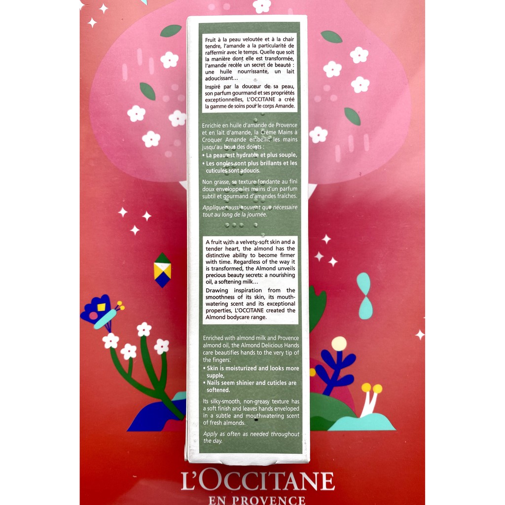 [BILL US/FR] Kem Dưỡng Tay Hạnh Nhân L’OCCITANE Almond Hand Cream 75ml