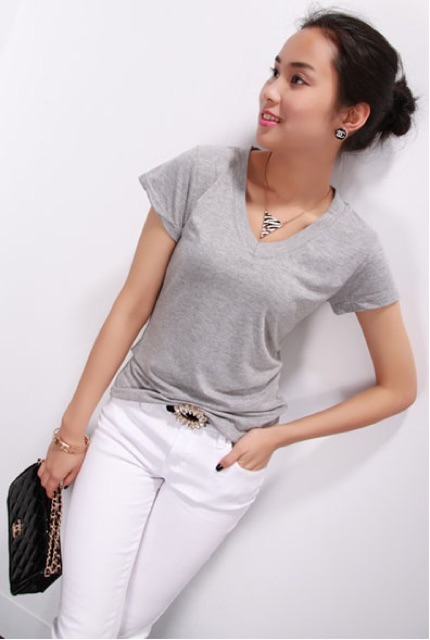 ÁO THUN NỮ TRƠN EVA