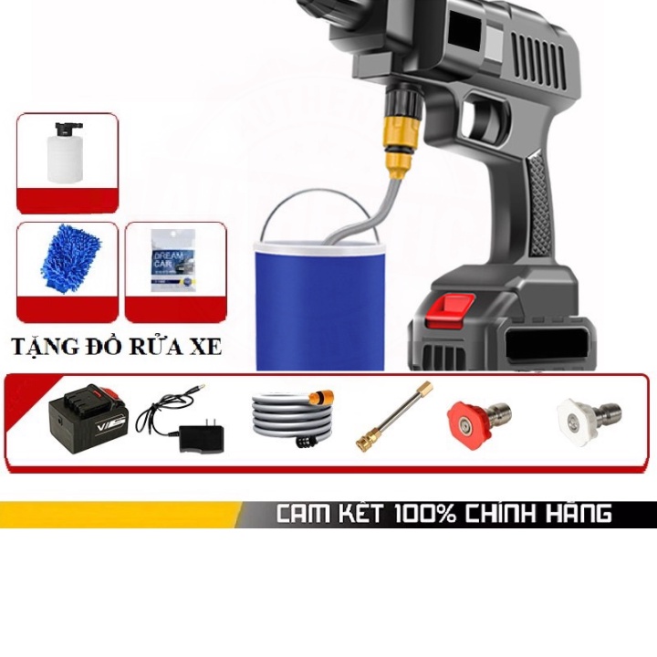 (Hỏa tốc) (chiết) Máy rửa xe pin