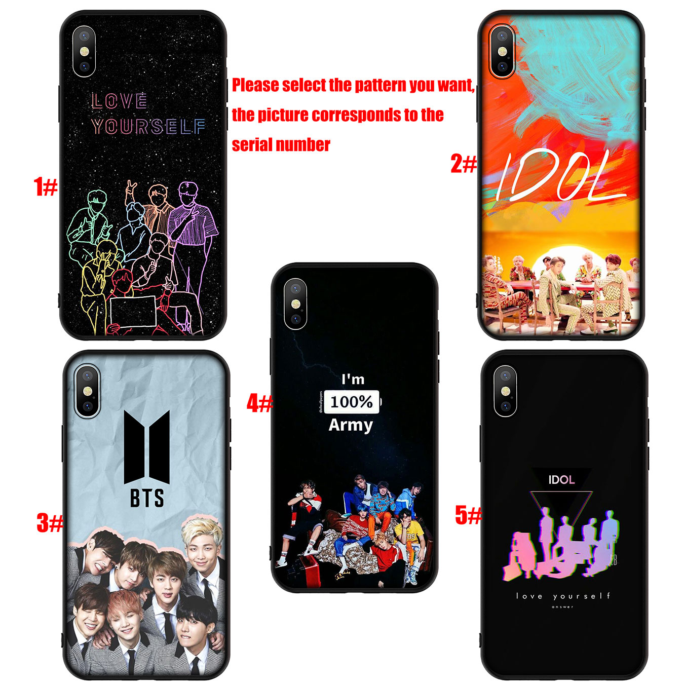 Ốp Điện Thoại Silicon Mềm Hình Suga Bts Bangtan Boys A25 Cho Xiaomi Redmi Note 8 6 Pro 8t 8a 6a 6pro Note8 Note6 8pro