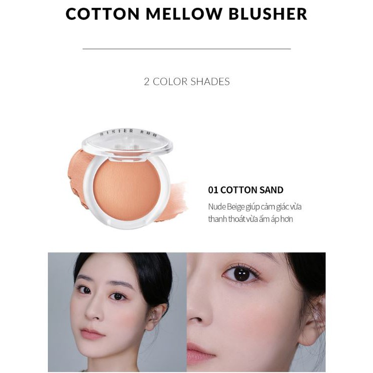 Má hồng Sister Ann 8g 2 màu tuỳ chọn | BigBuy360 - bigbuy360.vn