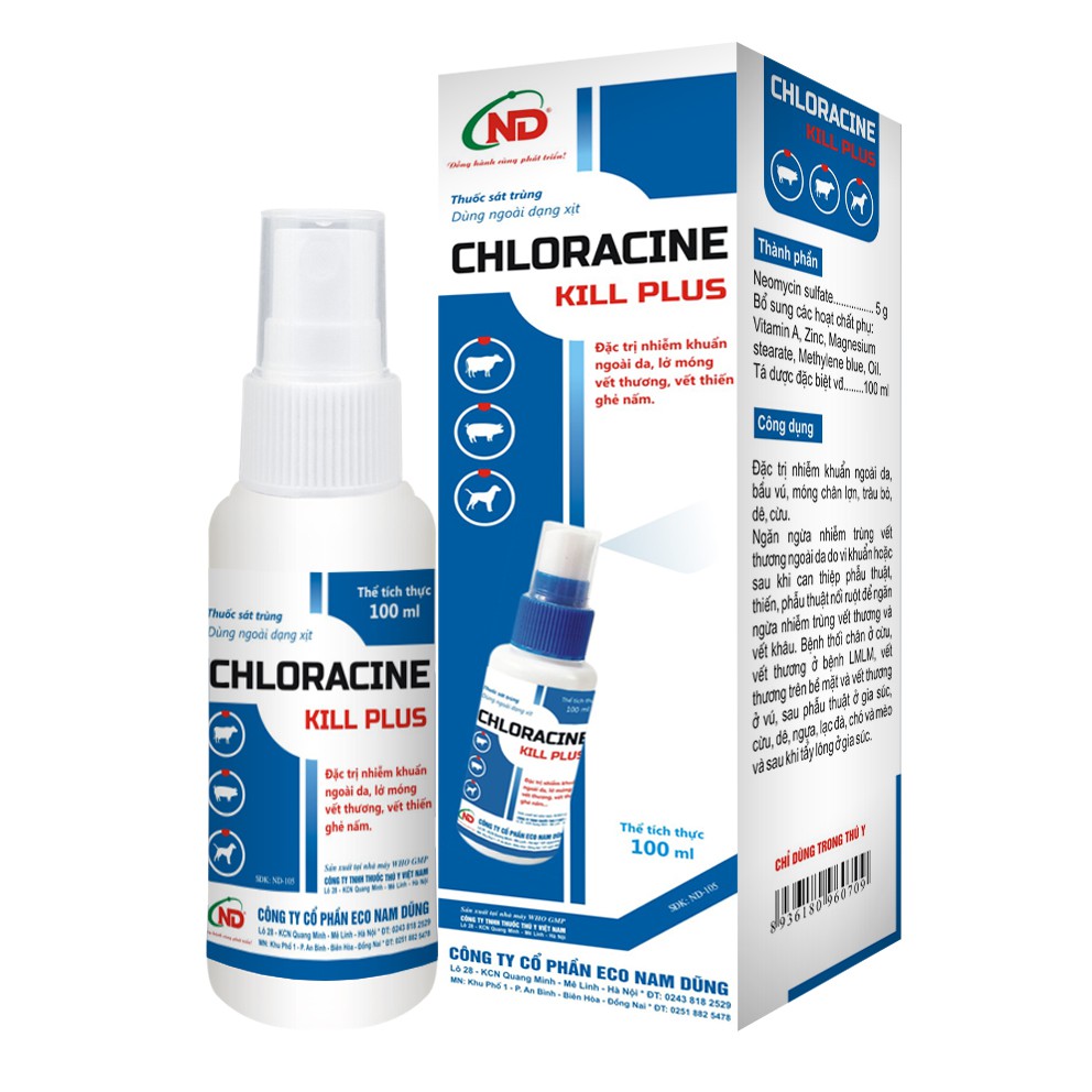Lọ xịt ghẻ nấm cho chó mèo - 100ml