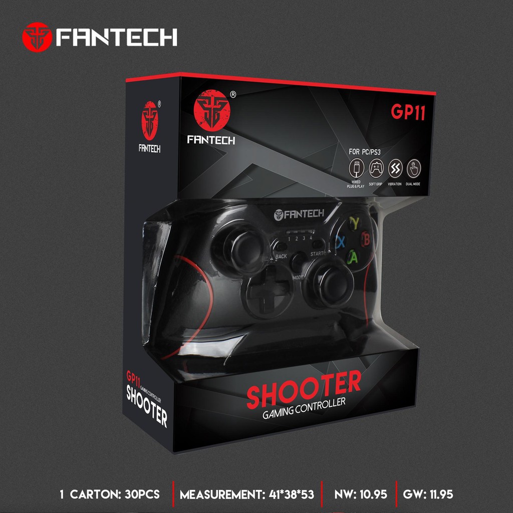 -Hàng nhập khẩu Tay cầm chơi game đa chức năng có dây Fantech SHOOTER GP11 Liên hệ mua hàng  084.209.1989