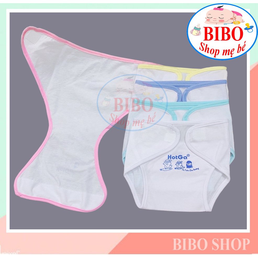 Combo 5 Tã Vải,Tả Dán Cho Trẻ Sơ Sinh Chất Vải Cotton,Mềm, Mịn, Dán Cao Cấp Hotga (1 bịch 5 cái)