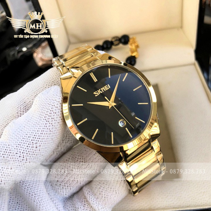 Đồng hồ nam OMG 8269 dây da cao cấp, tích hợp lịch ngày, thời trang đẹp sang trọng, giá rẻ [Tặng thêm pin] | BigBuy360 - bigbuy360.vn