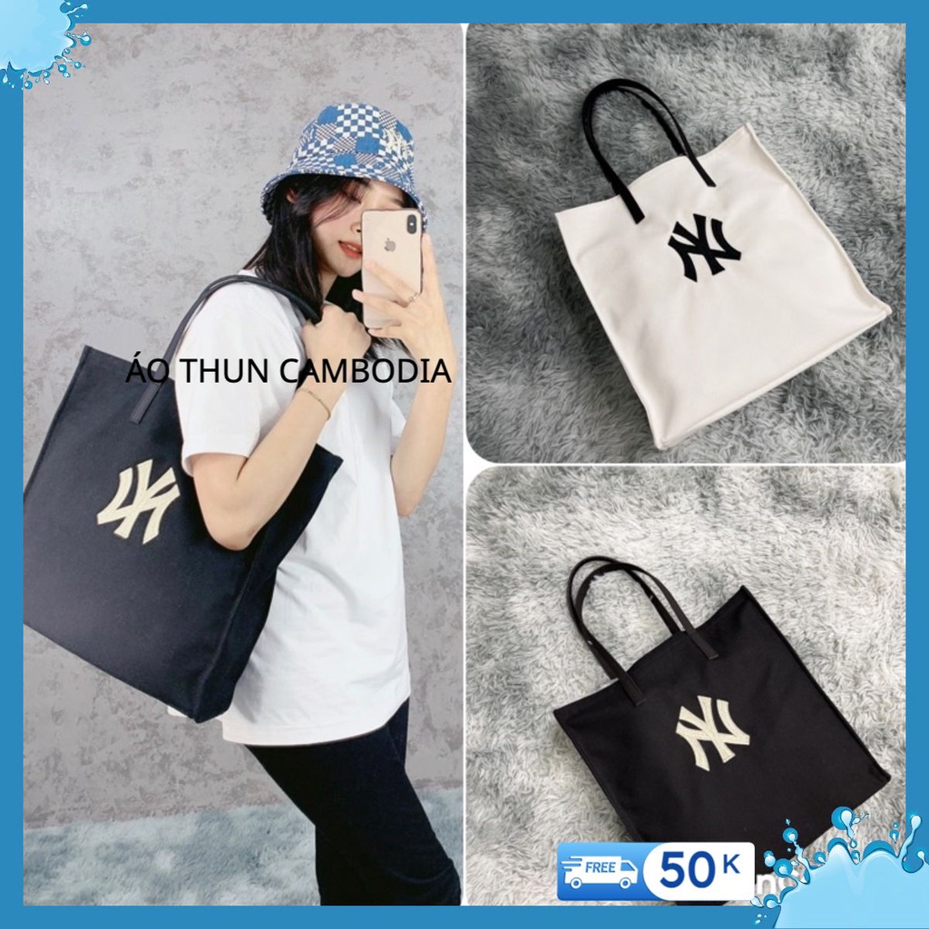 Túi Vải MLB NY LOGO TOTE BAG B402