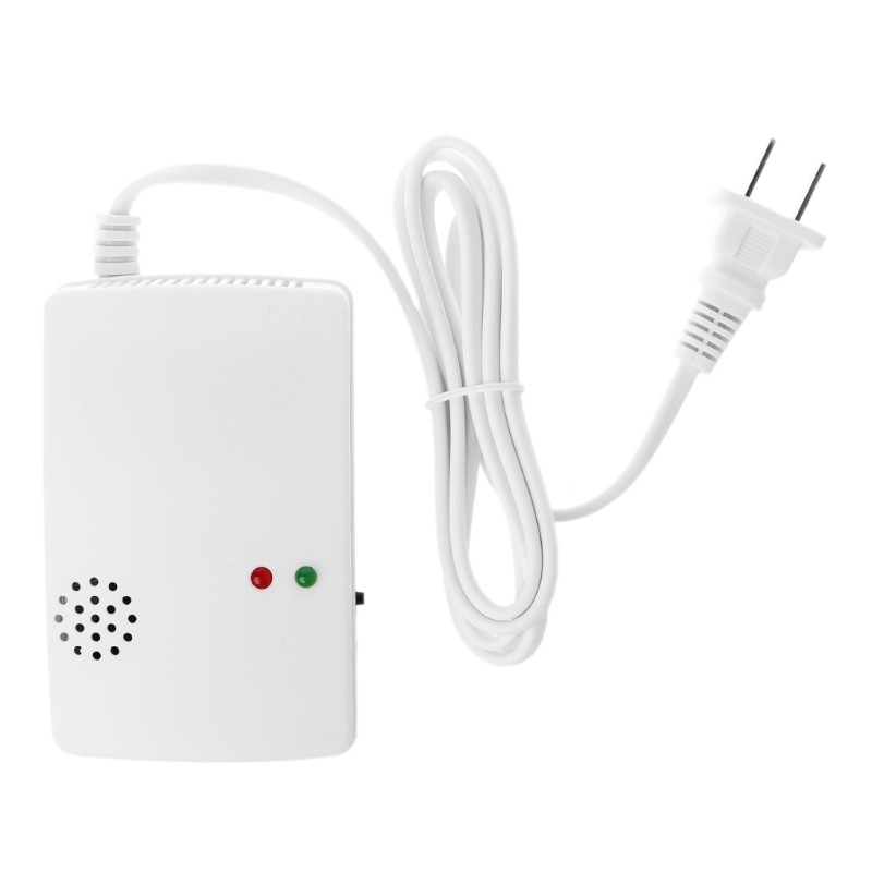 Bộ cảm biến cảnh báo rò rỉ khí ga kèm đèn LED dùng cho hộ gia đình