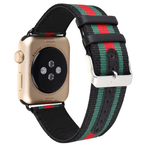 Dây Đeo Bằng Sợi Nylon Cho Đồng Hồ Thông Minh Apple Watch 38Mm / 42Mm 3 / 2 / 1