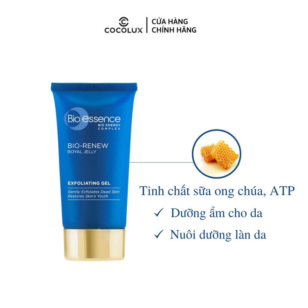 Gel Tẩy Tế Bào Chết Tinh Chất Sữa Ong Chúa Bio Essence 60g