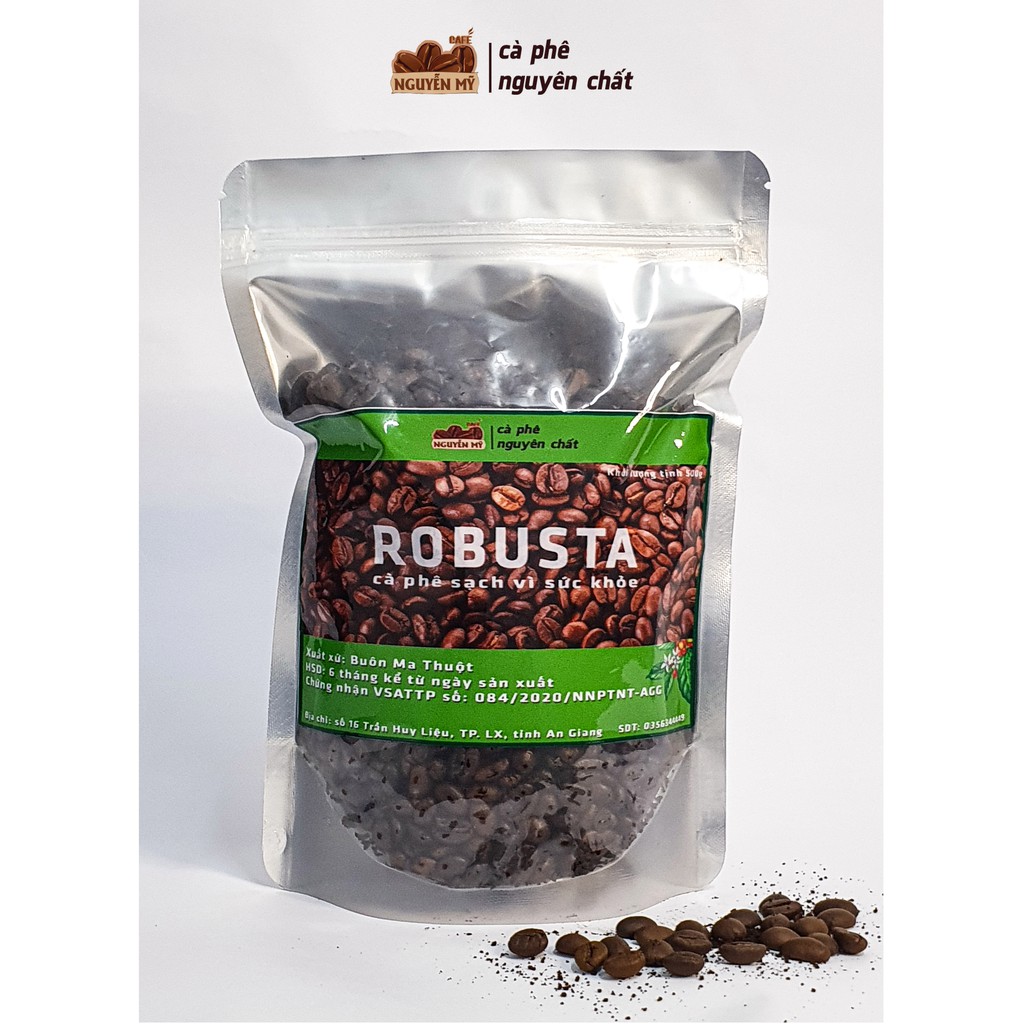 Cà phê Robusta, vối xay, pha phin, bột nguyên chất 100% ít bơ loại 250g - 1Kg | BigBuy360 - bigbuy360.vn