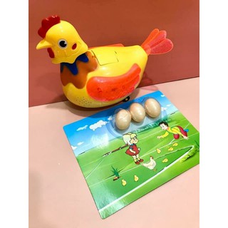 đồ chơi gà đẻ trứng cho bé