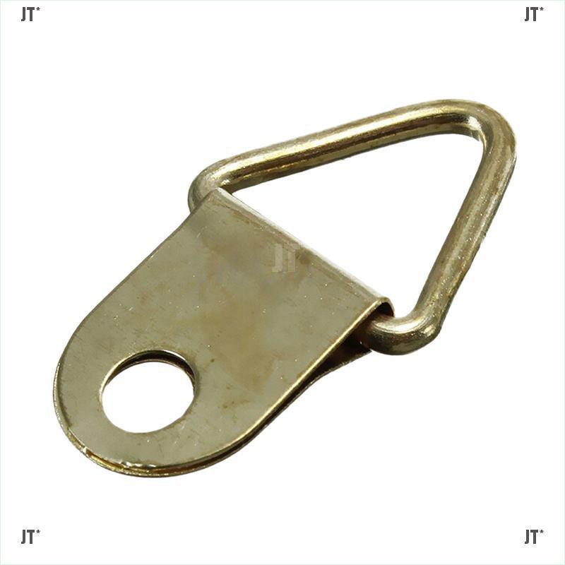 Bộ 20 Móc Treo Ảnh Hình Tam Giác Bằng Đồng Thau Gắn Tường Tiện Dụng