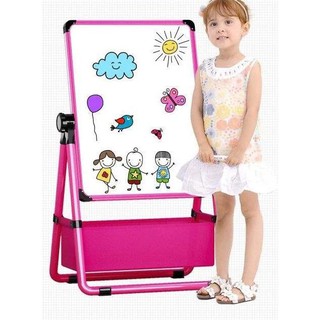 Bảng 2 Mặt Xoay Lật 360 Độ Cho Bé Tập Vẽ - Giá Vẽ Flipchart cho bé- 2EZy