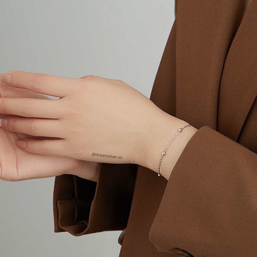 Lắc Tay Bạc Bạc Dreamsilver Water Drop LT026