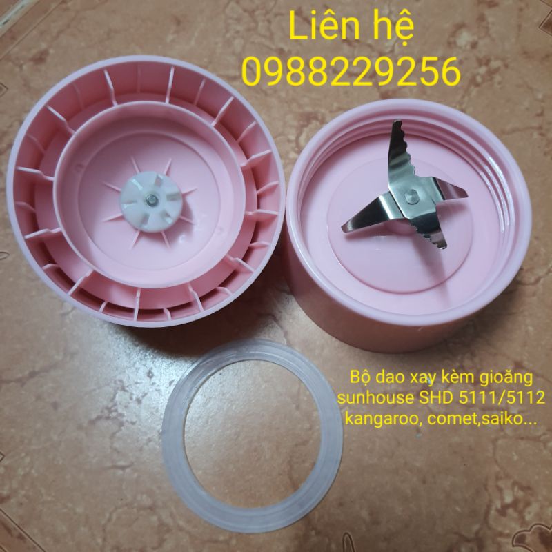 Phụ kiện máy xay- dao 4 lưỡi máy xay sunhouse SHD5112