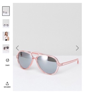 Kính mát Asos nhiều mẫu mới nhất