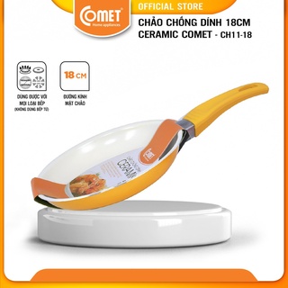 [LIFEMC11M2ADP -12% đơn 250K] Chảo chống dính ceramic Comet CH11-18
