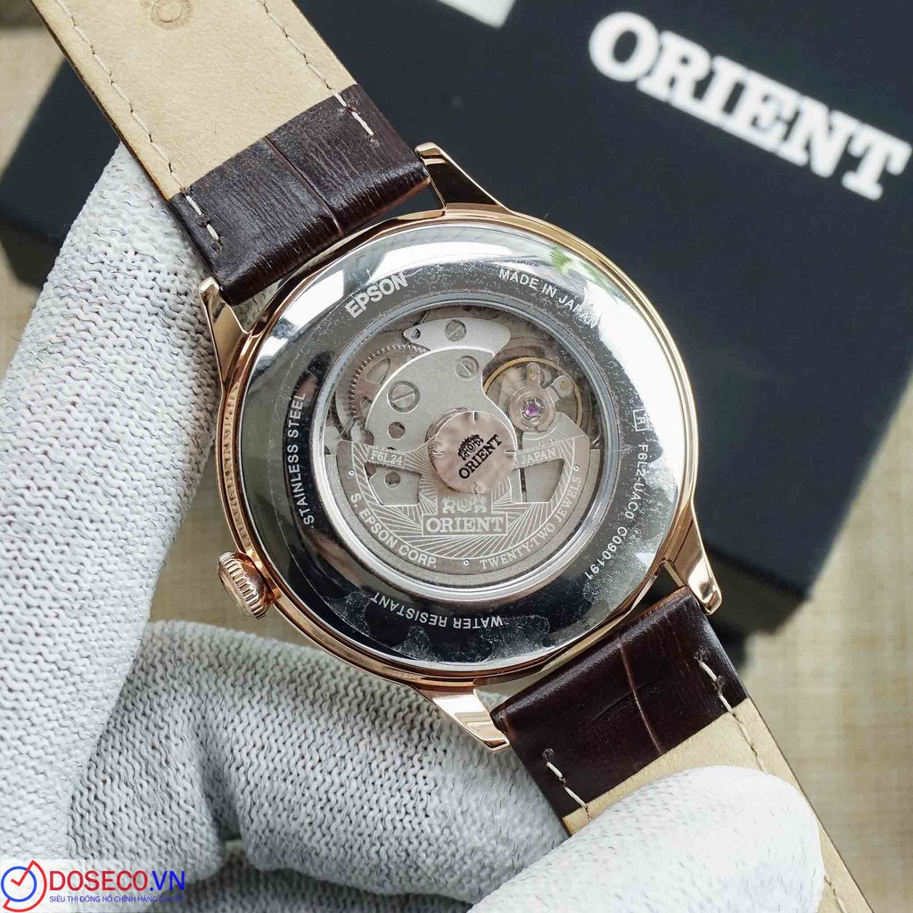 Đồng hồ nam Orient Bambino Sun and Moon RA-AS0102S10B