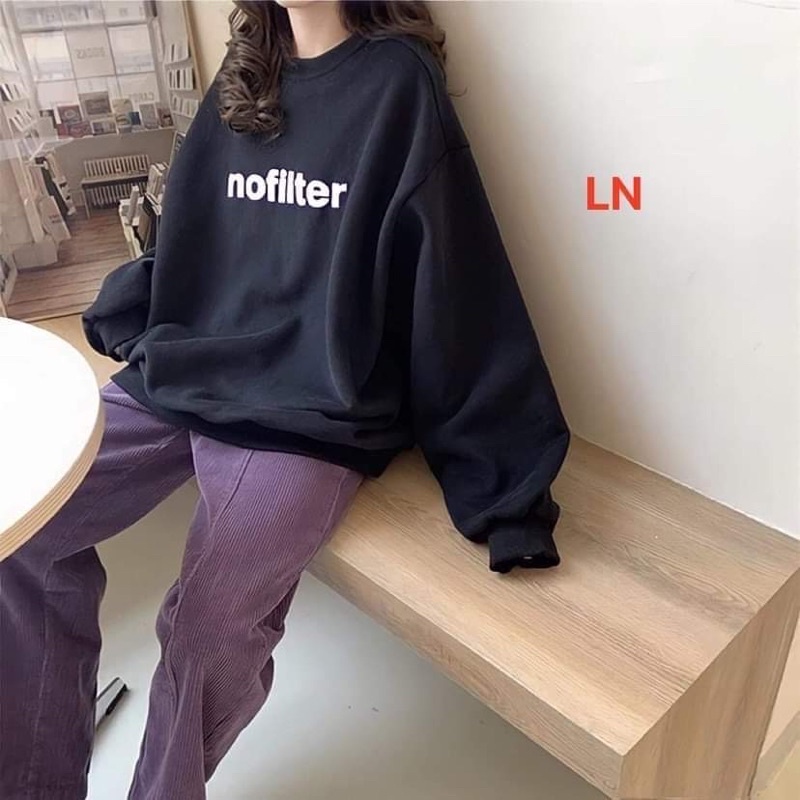 Áo nỉ bo nofirlter LN11