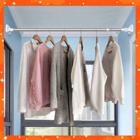 Cây Treo Rèm, Phơi Đồ Gấp Gọn Thông Minh