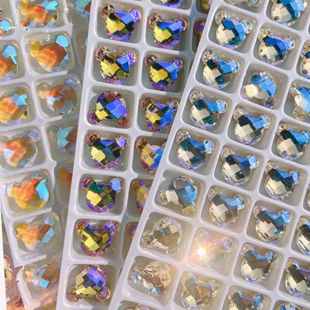 Móng Tay Giả Họa Tiết Hoạt Hình Bản Đồ Đại Dương|Phụ Kiện Trang Trí Móng Tay Hình Chuột Mickey 3D Thời Trang|Phụ Kiện Trang Trí Móng Tay Xinh Xắn