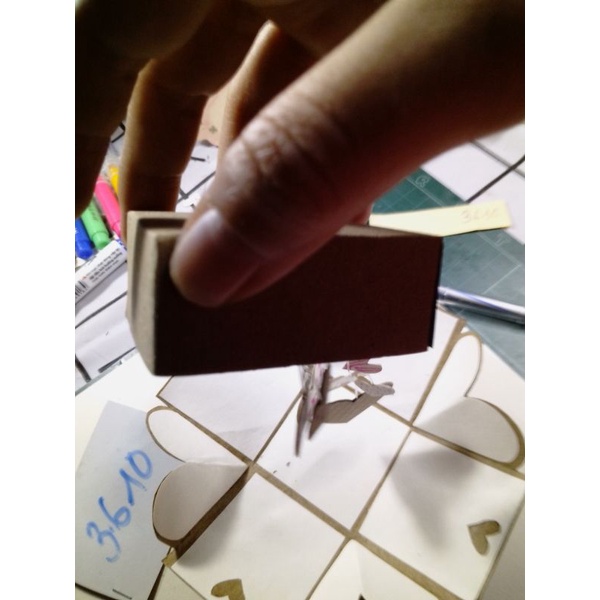 3610 love box handmade gắn hình