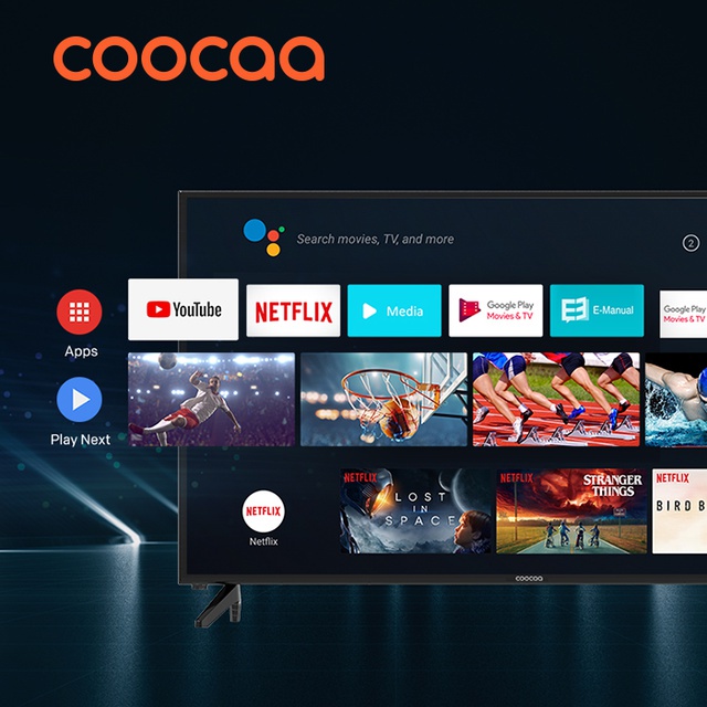 ☏✙[Mã ELCOONOV giảm 5% đơn 3TR] Android Smart Tivi Full HD Coocaa 43inch - Model 43S3G Miễn phí lắp đặt | BigBuy360 - bigbuy360.vn