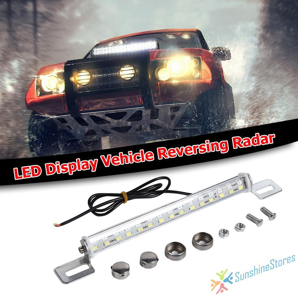  READY STOCK30 LED Car Rear License Plate Light Bar SMD 5730 Brake Lamp Reverse Light