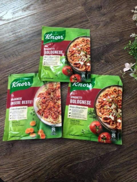 Hàng Đức, set 2 gói gia vị làm nước sốt mỳ Ý Spaghetti Knorr