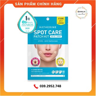 Miếng dán mụn hatherine spot care patch kit