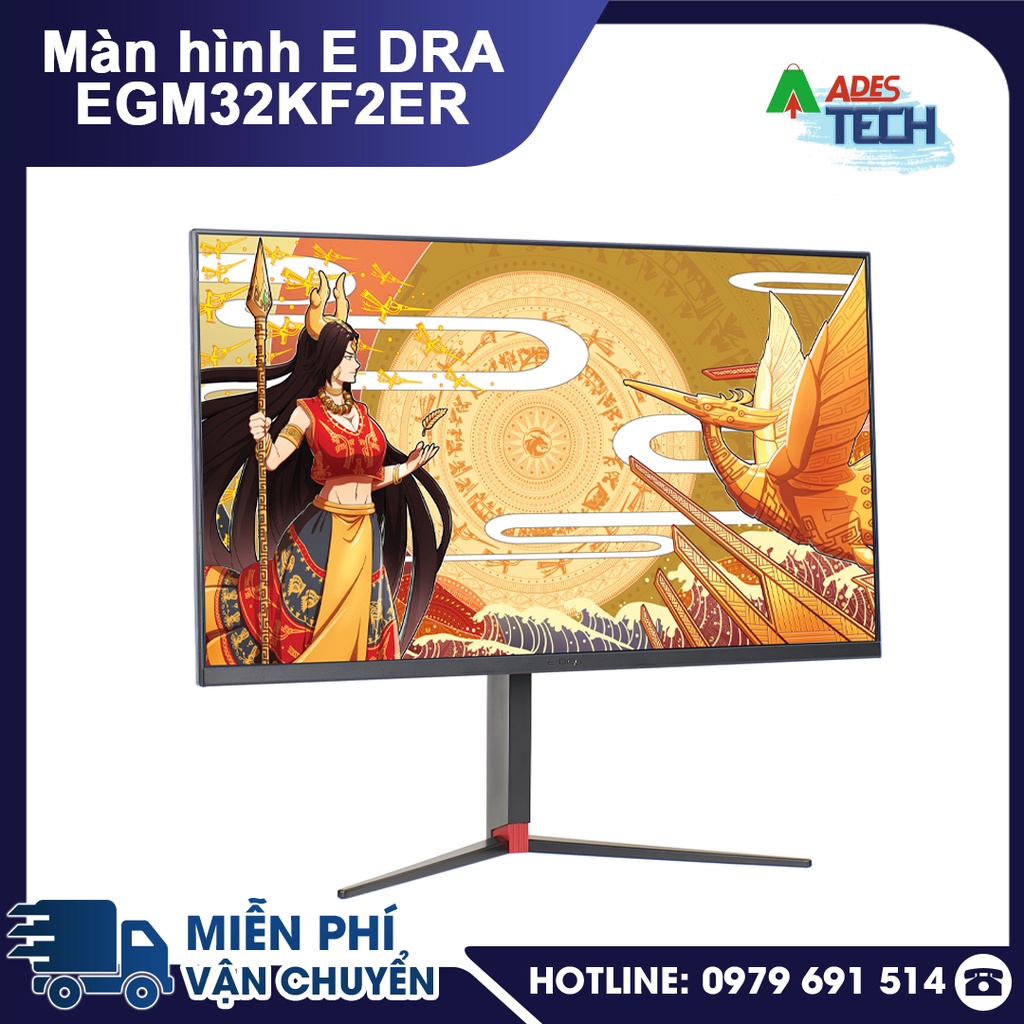 Màn Hình Gaming EDRA EGM32KF2ER 32 inch 2K 144hz