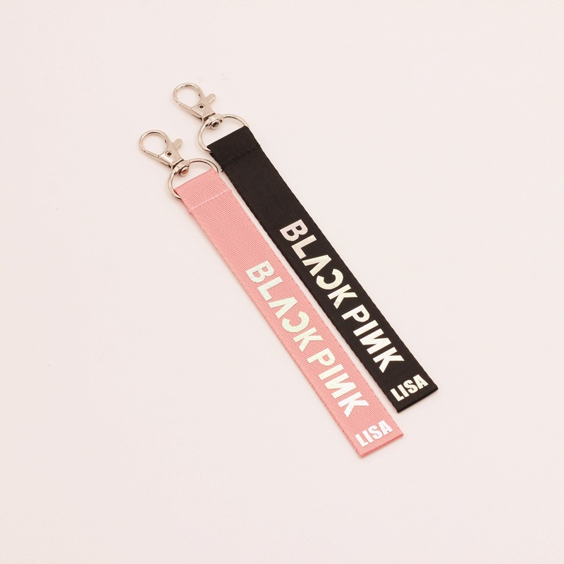 Lisa Jennie jisoo rose BLACKPINK Dây Đeo Điện Thoại Dải Laser Tên