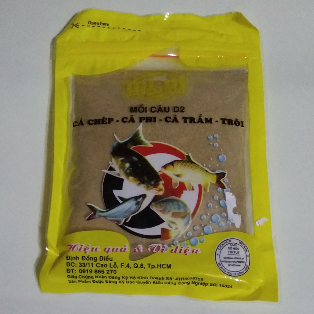 D2 Mồi Câu Cá Vi Diệu.