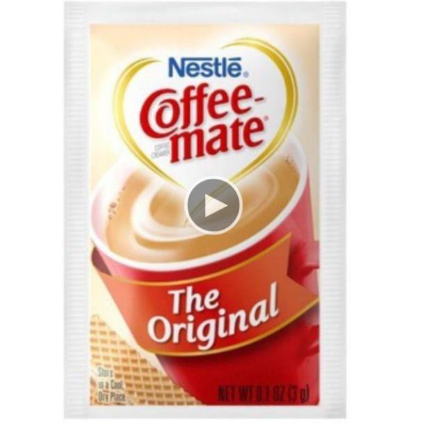 [Keto] 10 gói Coffee mate kem sữa ít béo không đường pha cacao, trà sữa dùng cho người ăn kiêng (Hàng Mỹ) - Healthy