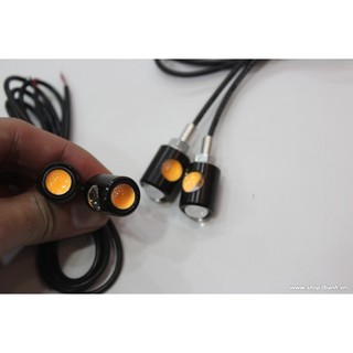 Xi nhan cúc áo 2 chiều bóng LED
